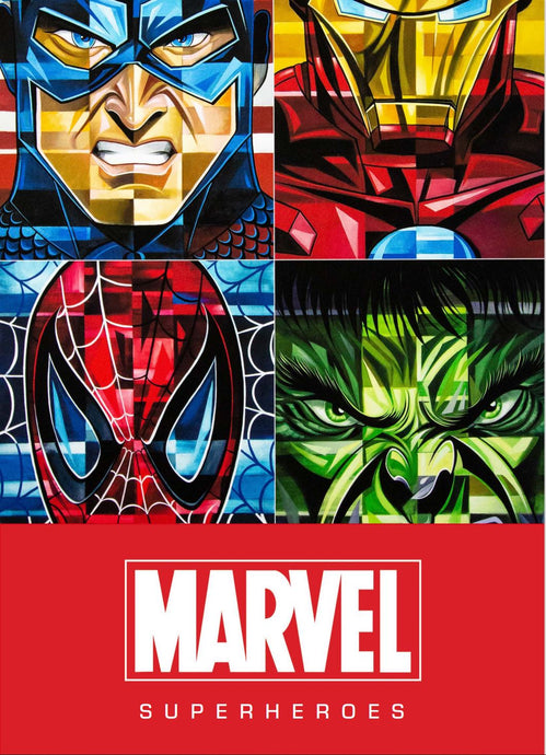 MARVEL - 4 Square Heroes