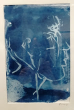 Lade das Bild in den Galerie-Viewer, Portrait en bleu 1
