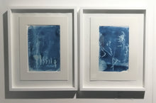 Lade das Bild in den Galerie-Viewer, Portrait en bleu 2
