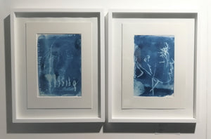Portrait en bleu 1
