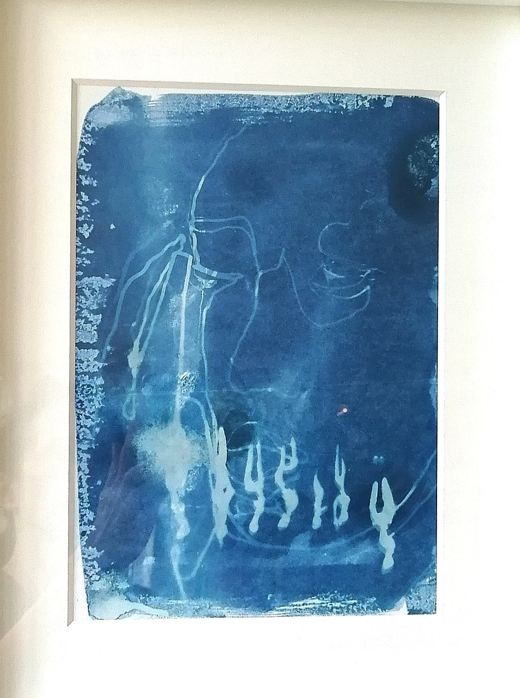 Portrait en bleu 2