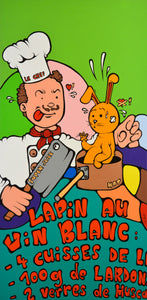 Lapin aux Vin Blanc
