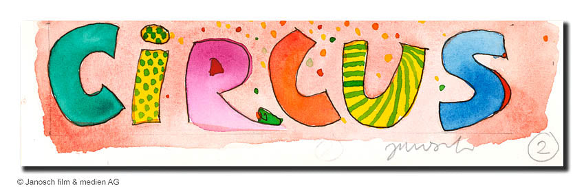 Circus Schriftzug