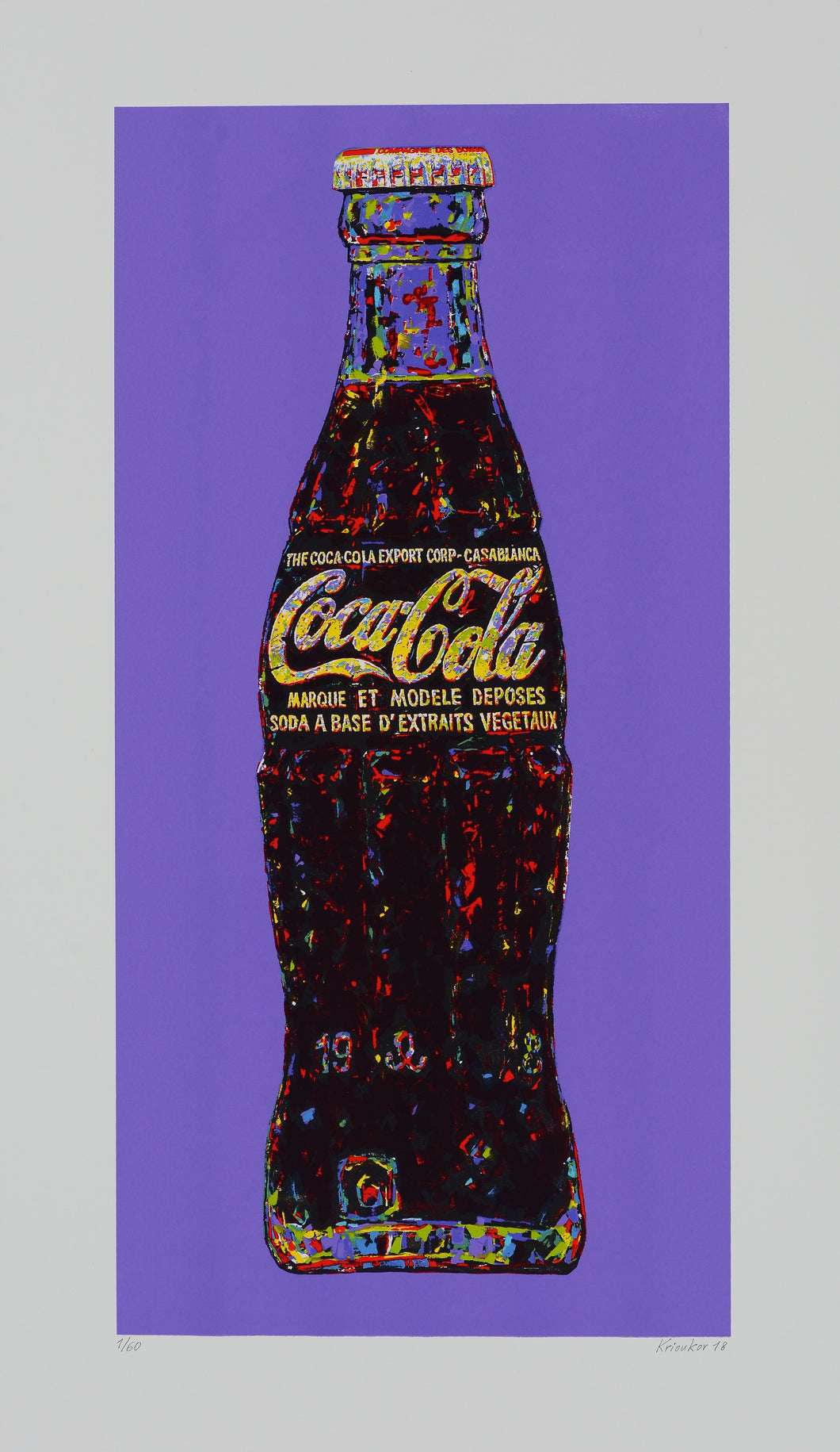 COLA FLASCHE INDIGO (2018)