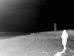 La donna della spiaggia