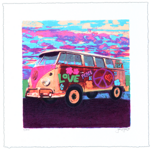 MINI HIPPIE BUS
