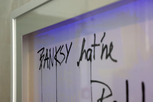 BANKSY HAT ´NE RATTE. (ICK HAB SCHWEIN)